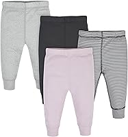 Vista 1 de Gerber Baby Girls' Multi-Pack Active Pants Set