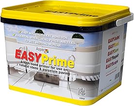 Azpects - EASYPrime 15Kg Tile Adhesive Bond Slurry Primer For Natural Stone And Porcelain Paving Tiles. Easy To Use, Strong, Long Lasting Bond For Outdoor And Indoor Pavement, Paths And Driveways