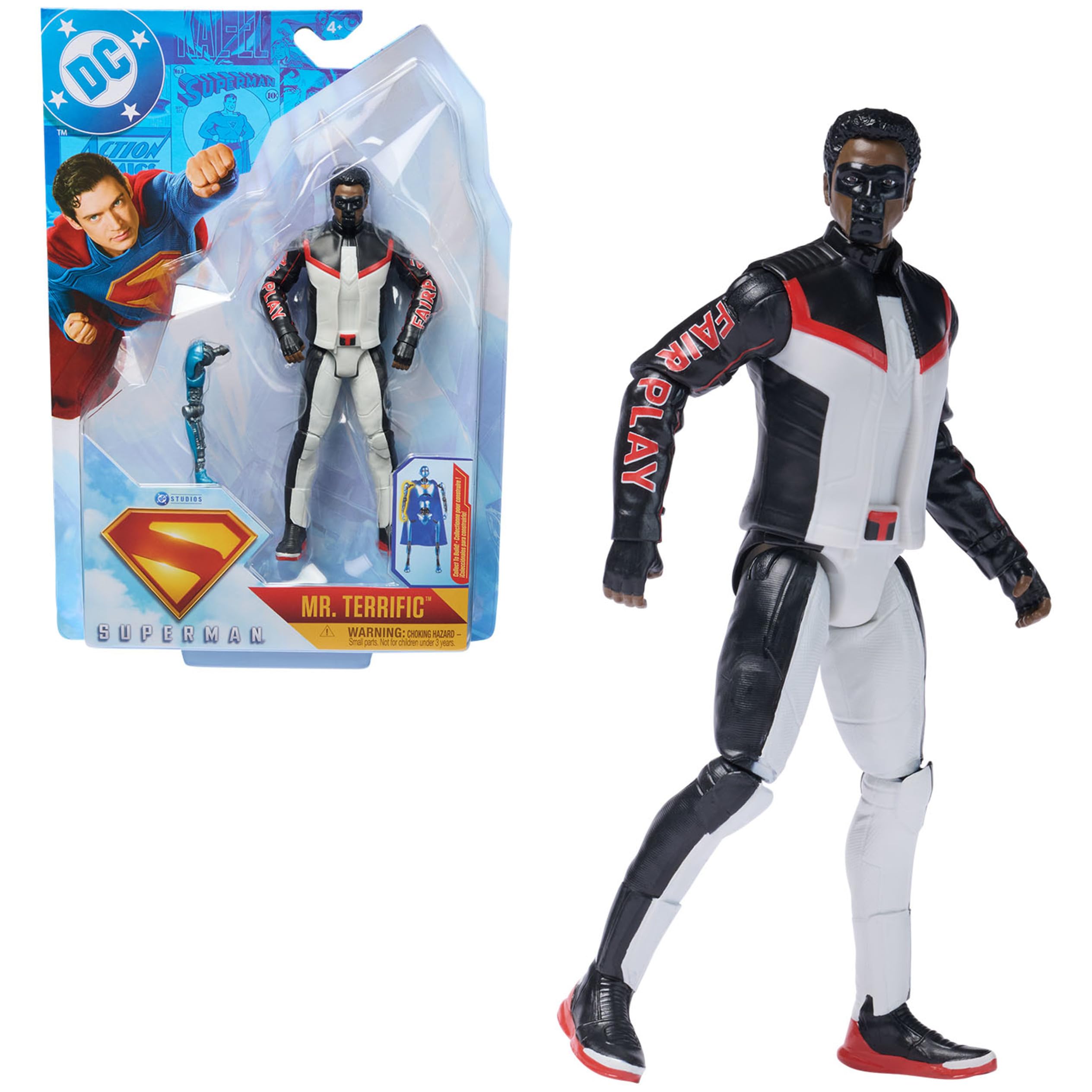 DC Comics Figure 6in Power Up MrTerrific