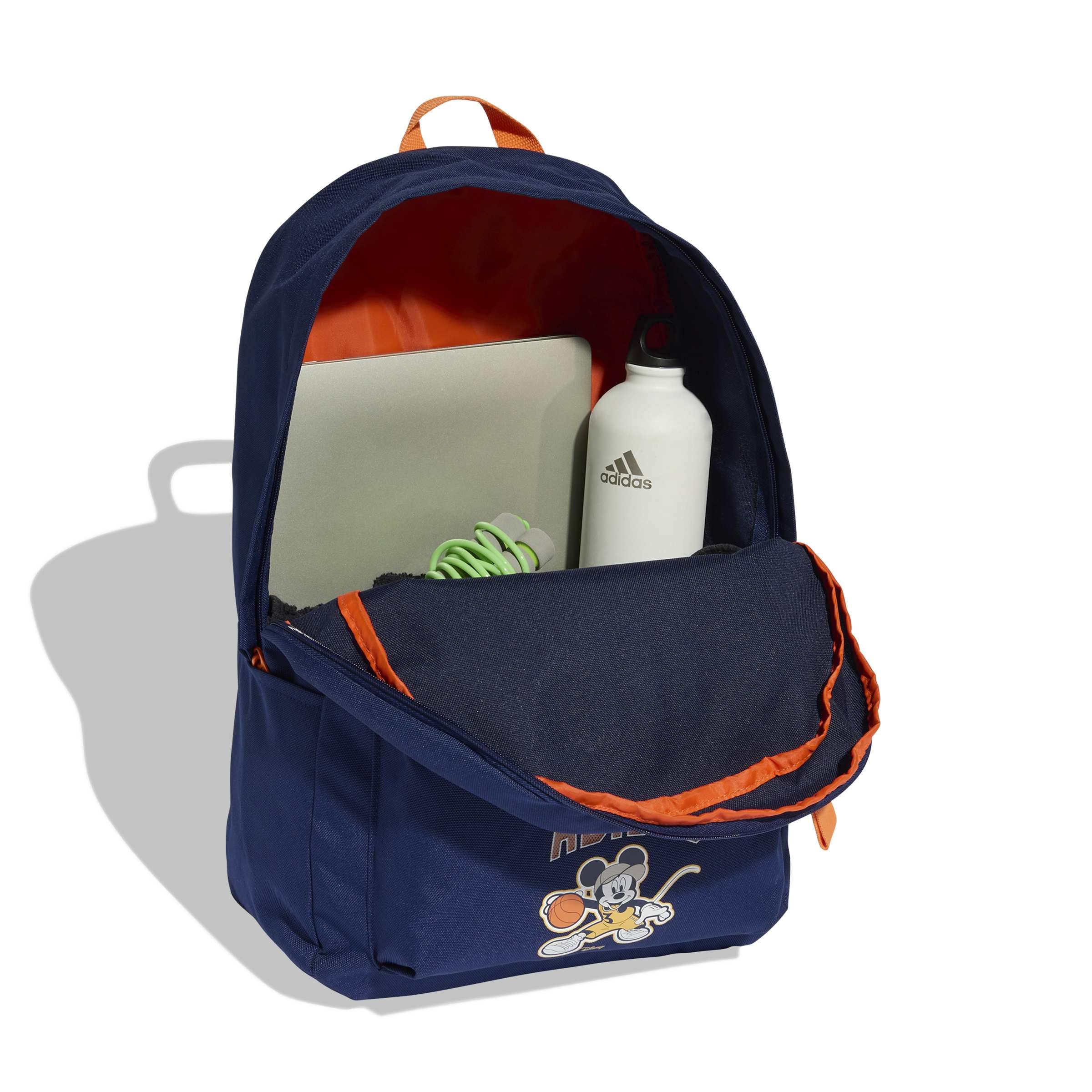 adidas Unisex Kinder DISNEY MICKEY MOUSE BACKPACK, dark blue/Pure Orange
