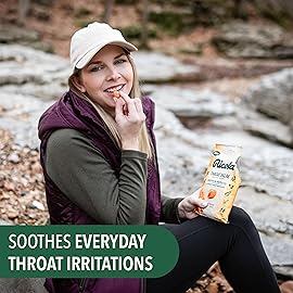 Ricola Throat Balm Caramel Throat Drops with Liquid Center, 34 Count (Pack of 4) Coat & Protect Your Throat, Daily Throat Relief & Protection, Oral Demulcent