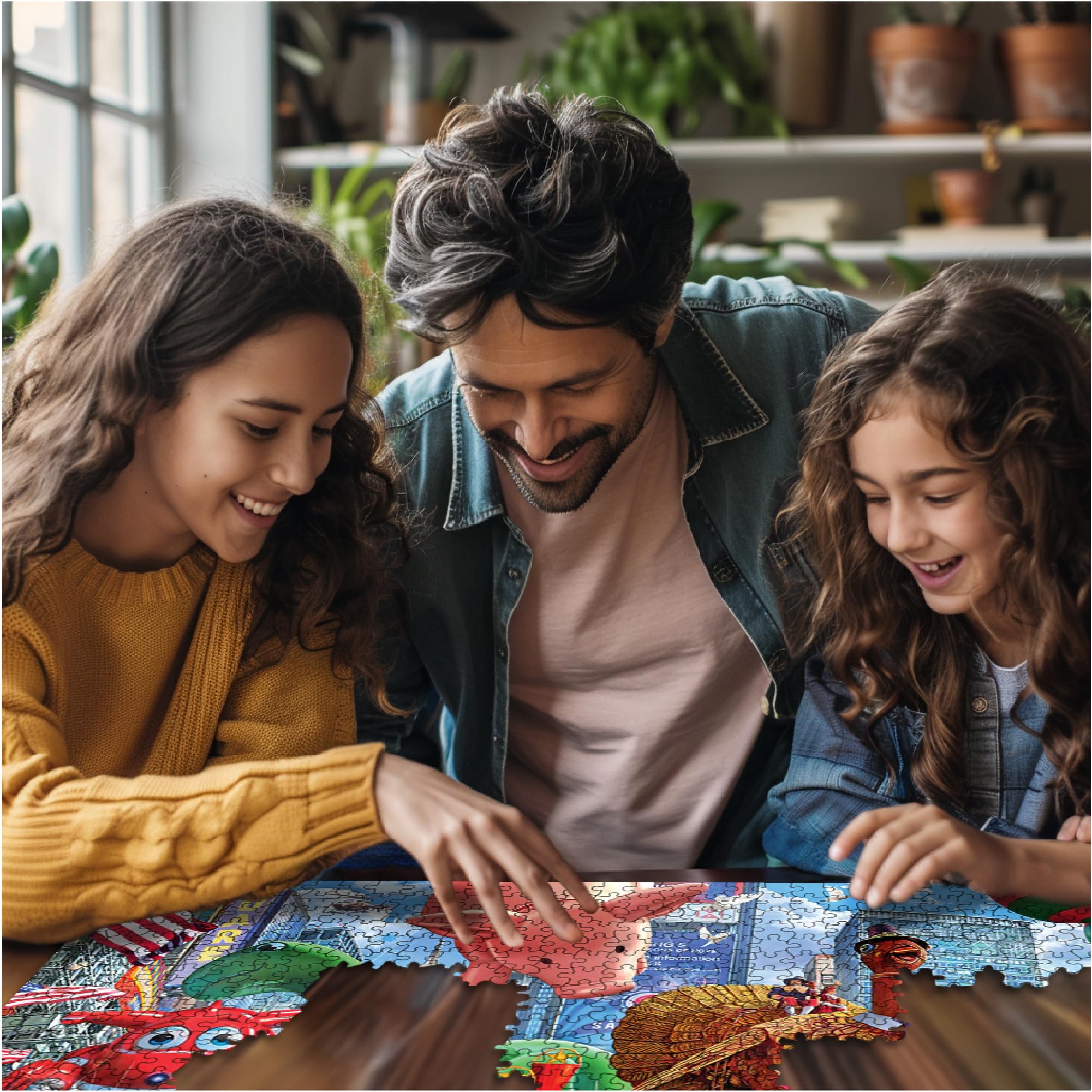 White Mountain - Parata del Ringraziamento di New York, puzzle da 1000 pezzi, puzzle del Ringraziamento