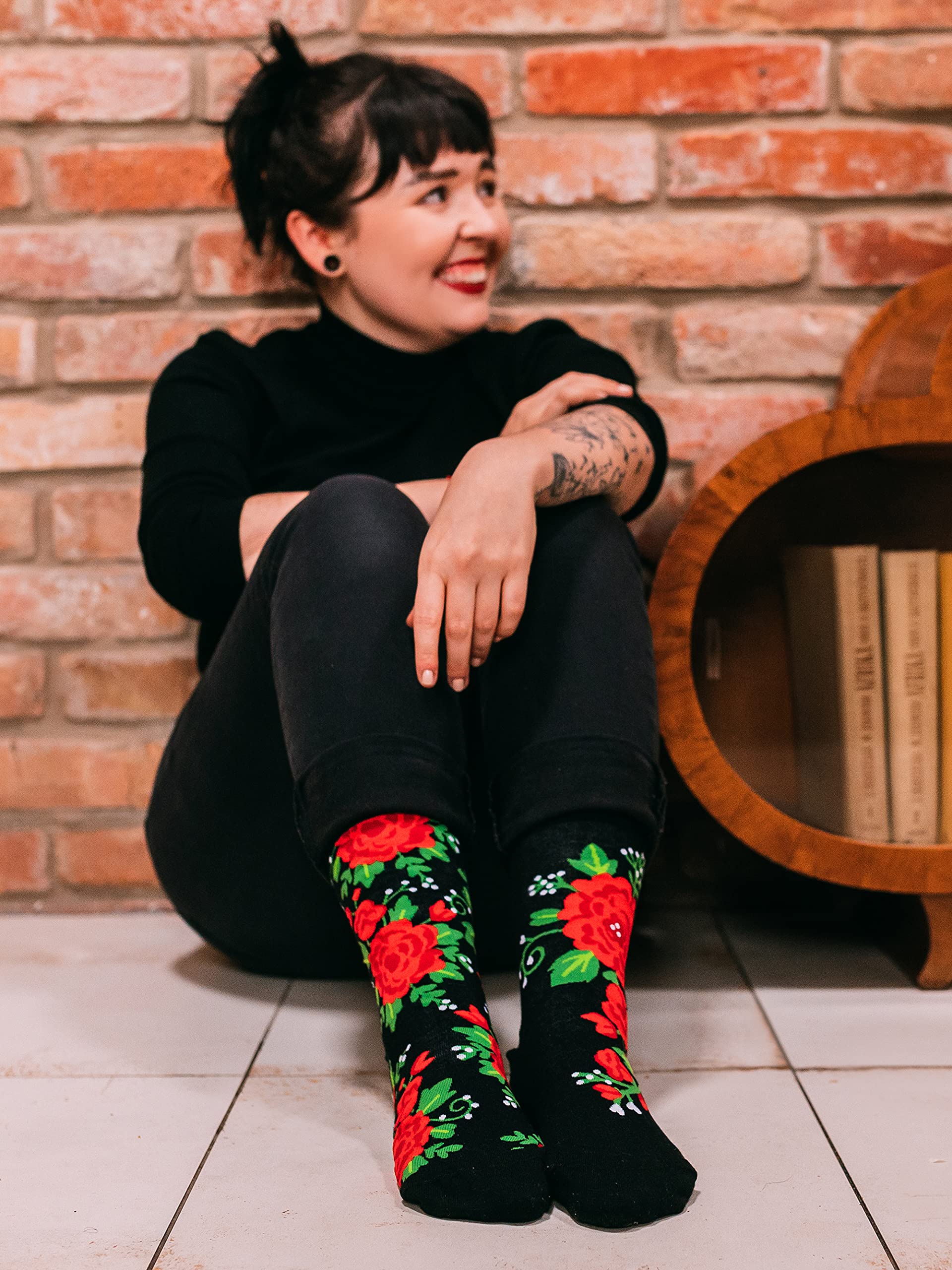 Dedoles Calzini Unisex Donna Uomo & Bambini Calze Cotone con tanti Design divertenti Calcio Bicicletta Piante Cavalli Regalo sinistra destra diversi