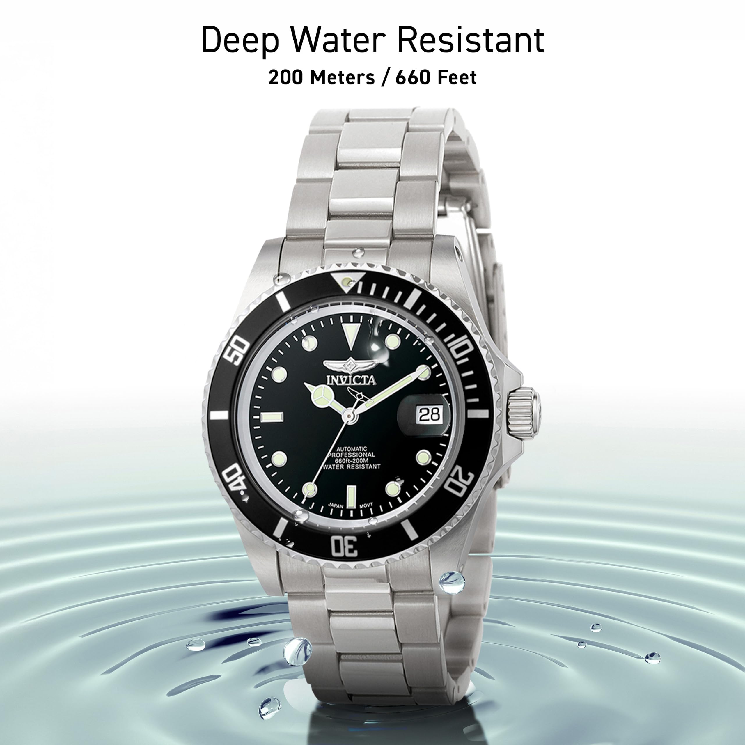 INVICTA Pro Diver Stainless Steel Men's Automatic Watch - 40mm