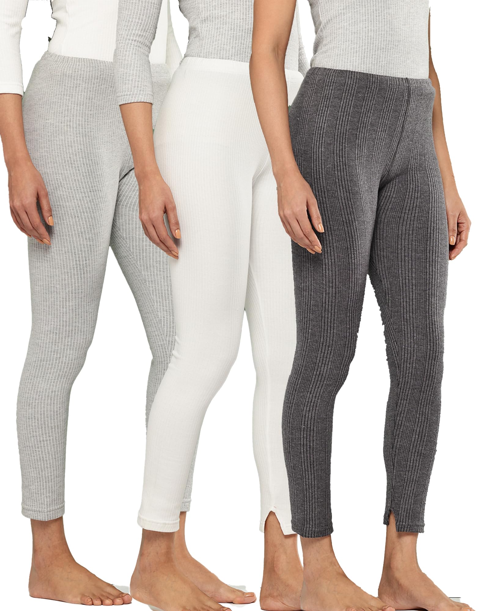 leading lady Women Cotton-Poly Thermal Bottom Pack of 3-picture-12