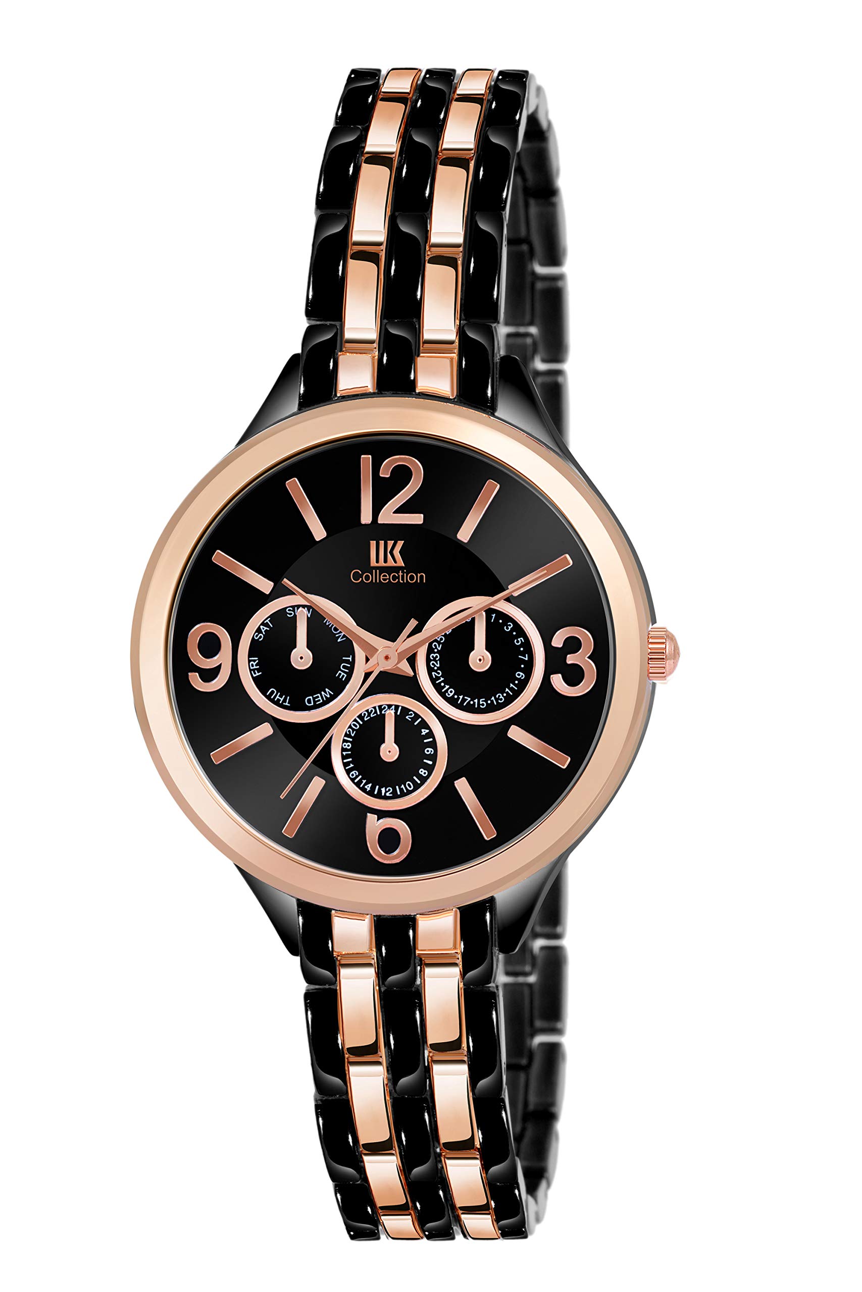 IIK COLLECTION Analogue Black Dial Bracelet Girls & Womens Wrist Watch (IIK-1136W) (B08L7LRBR3) Amazon Price History, Amazon Price Tracker