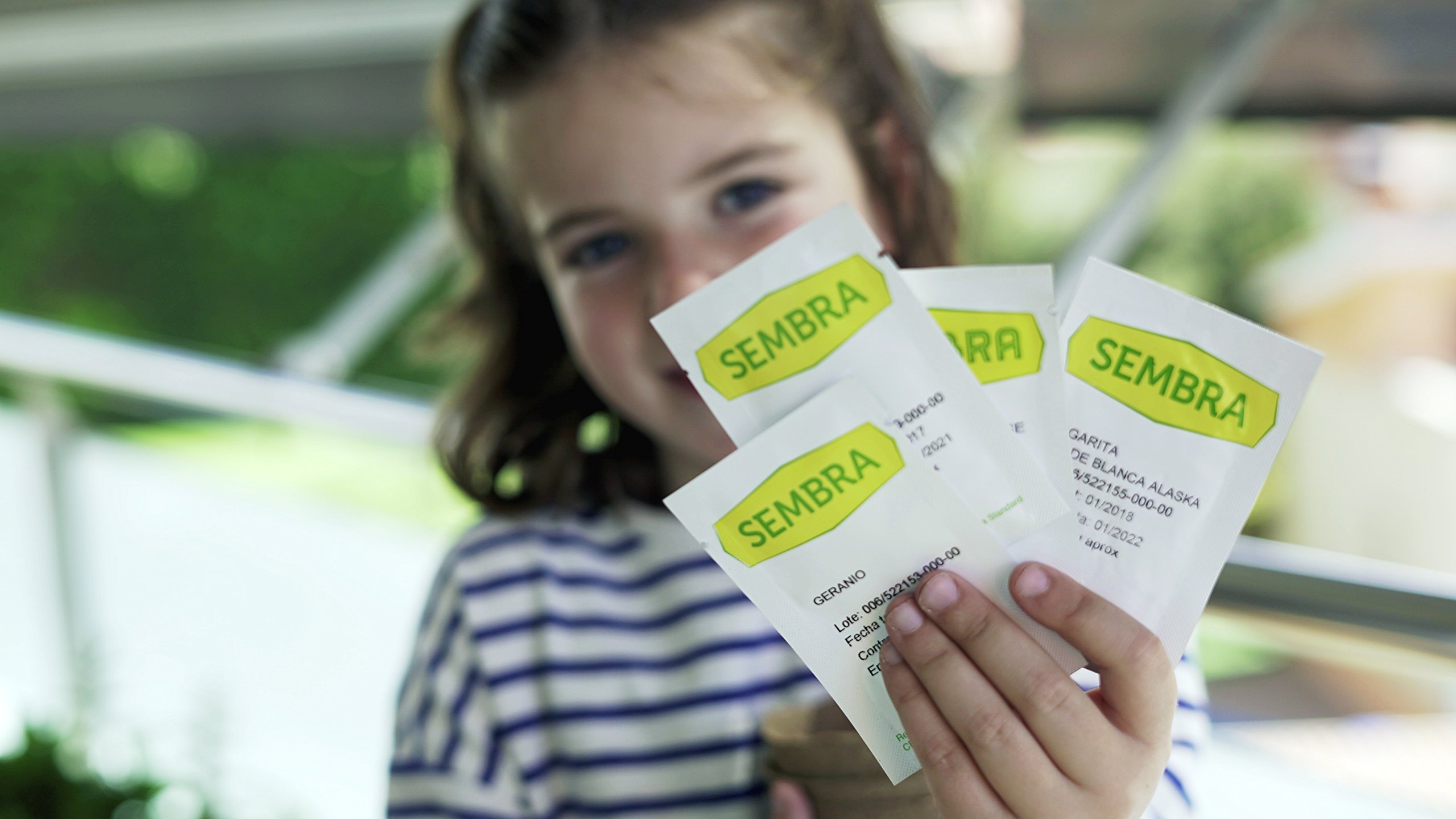 SEMBRA - juego educativo, Kit huerto Flores: Amazon.es: Jardín