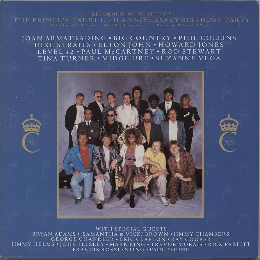 The Prince's Trust 10th Anniversary 　LP various-60s-and-70s-the-prince