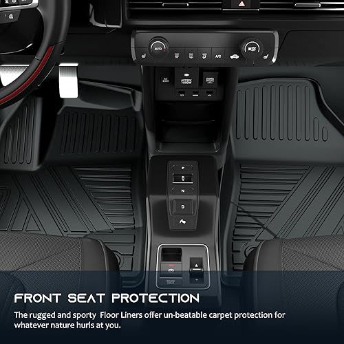 Miniatura 2 de ASLONG Alfombrillas de suelo personalizadas para Toyota Highlander 2014-2019 7 asientos, tapetes resistentes de protección 247 para automóvil,