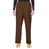 Women's Petite Solid Medium Pant