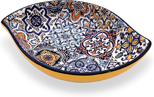 Miniatura 2 de Portuguese Pottery Alcobaça - Cuenco de cerámica para servir (2 unidades)