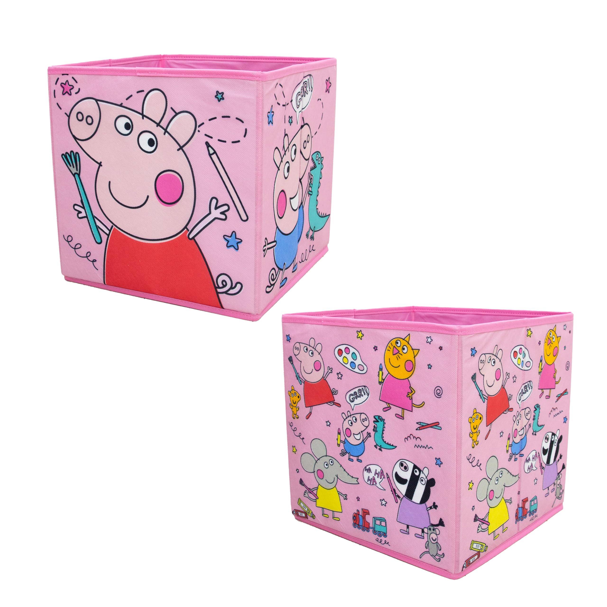 Peppa Pig Peppa Pig Doodles 2 Pack Storage Box