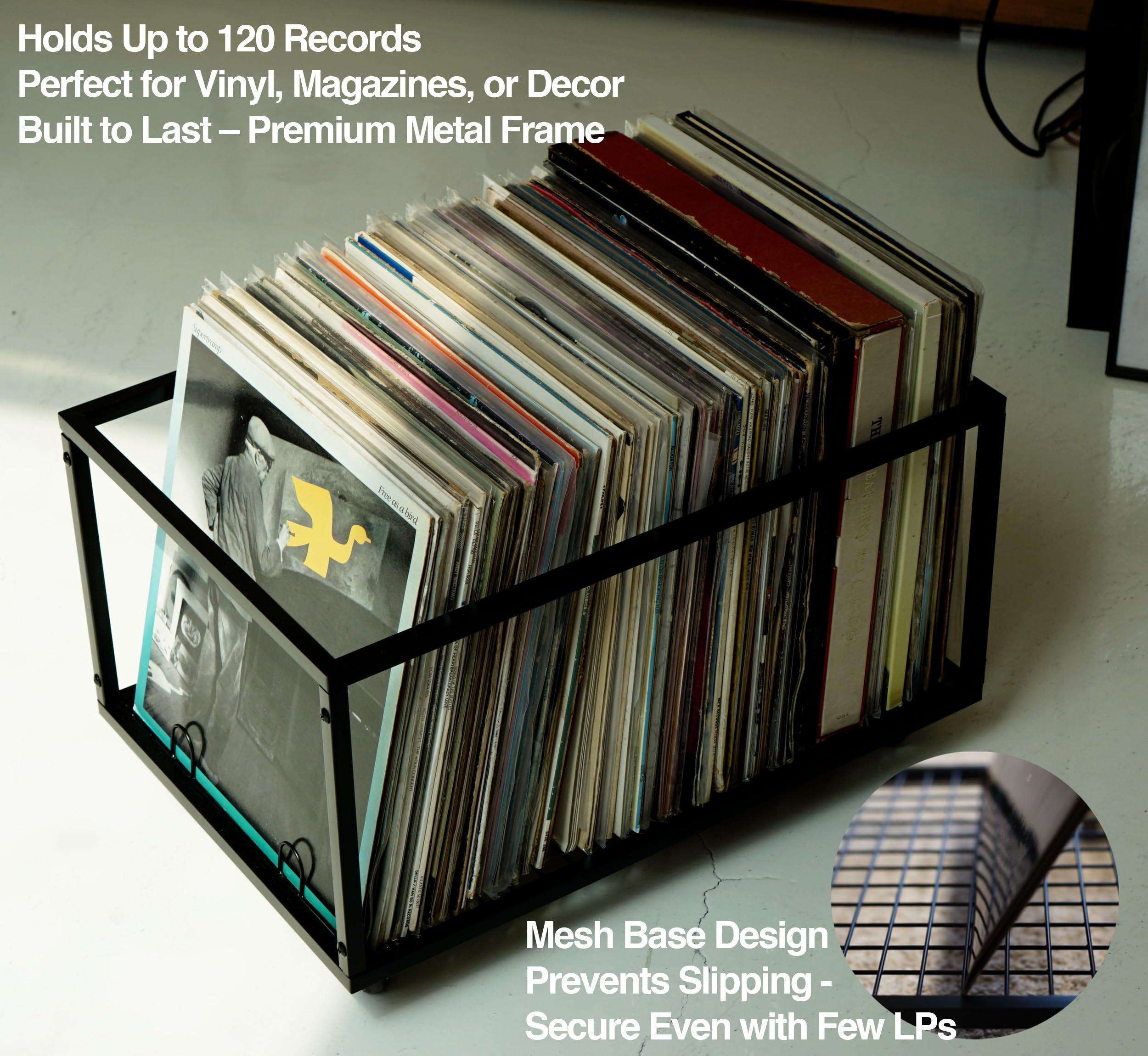Espositore da parete per dischi in vinile - Italia