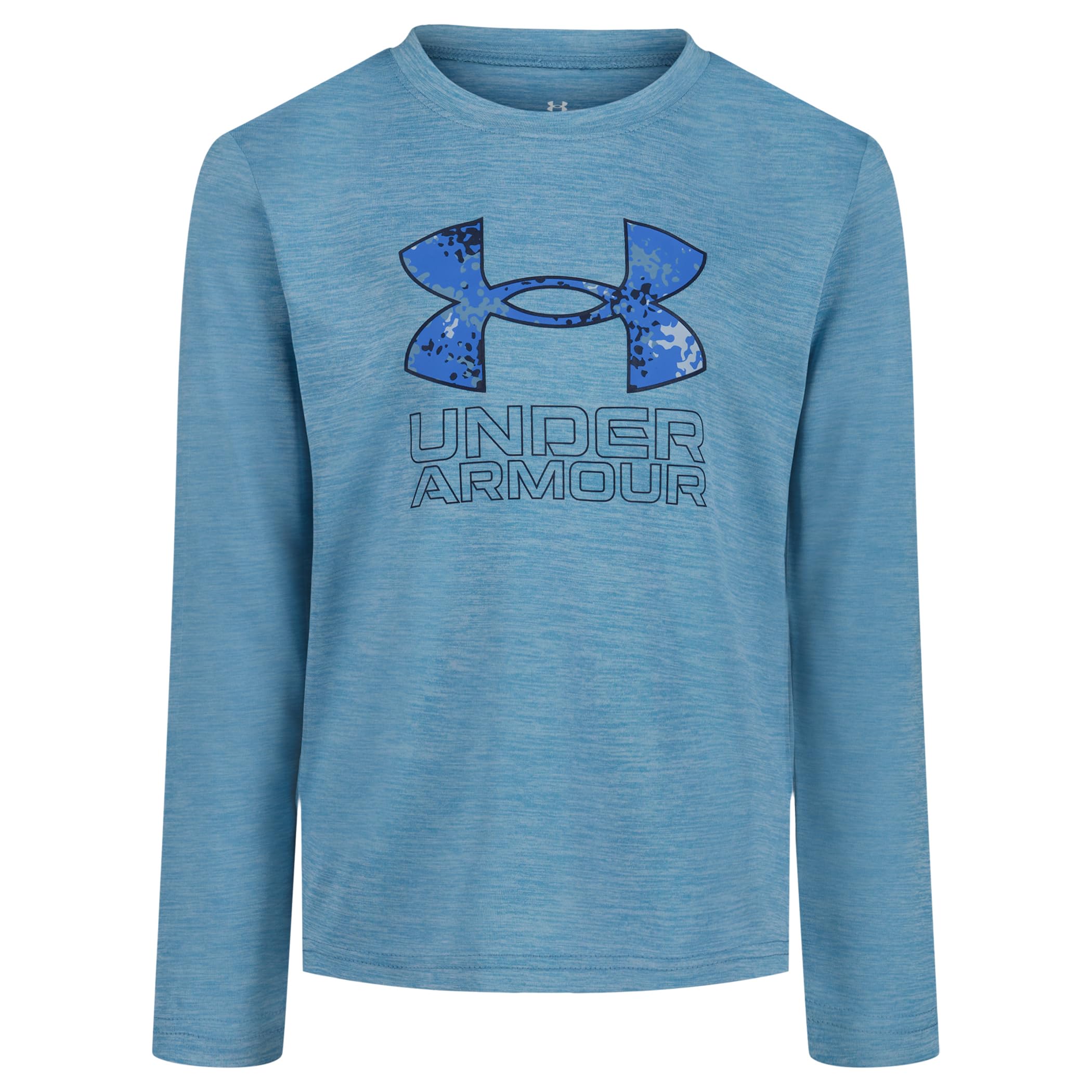 Under Armour Boys' Long Sleeve Logo Graphic T-Shirt, Lightweight &amp; Breathable, Relaxed Fit