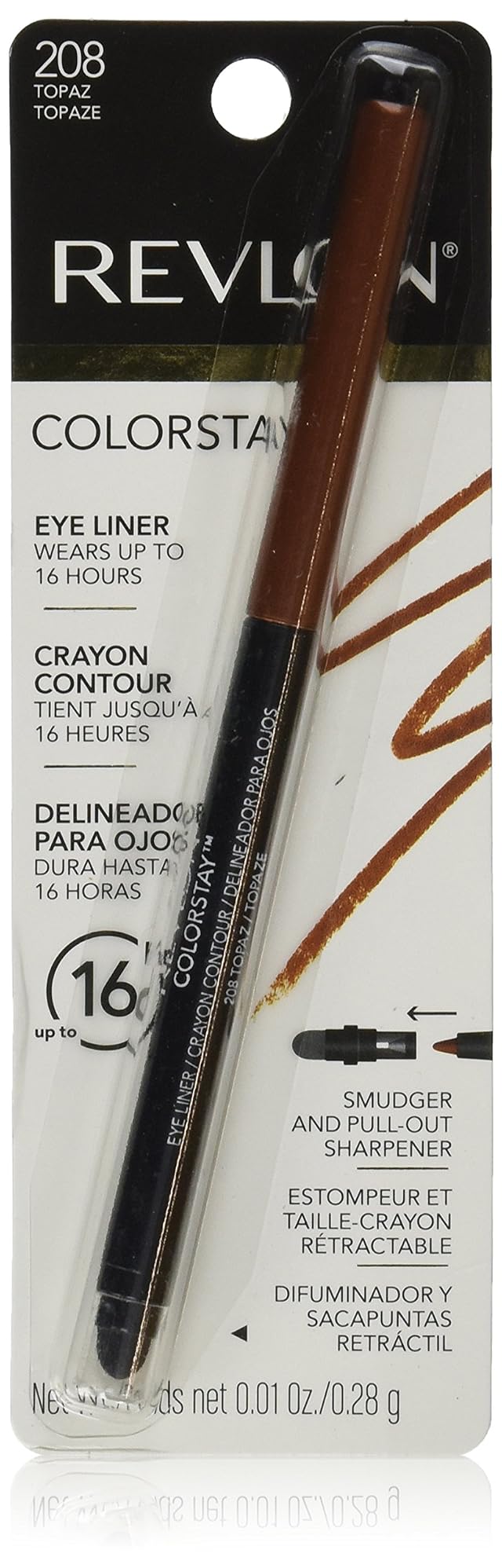 Revlon ColorStay Eyeliner Topez 208 0 01 Ounce