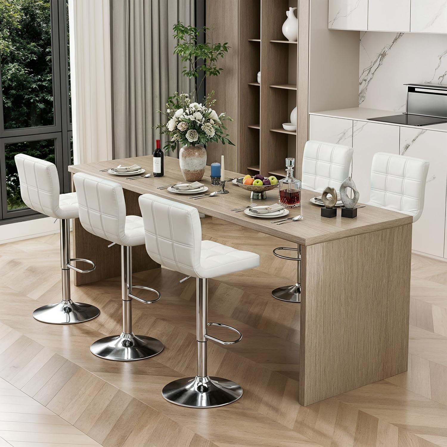 Amazon|ZENY 4脚セット 昇降式カウンターチェア カウンター椅子 Amazon|ZENY 4脚セット 昇降式カウンターチェア カウンター椅子