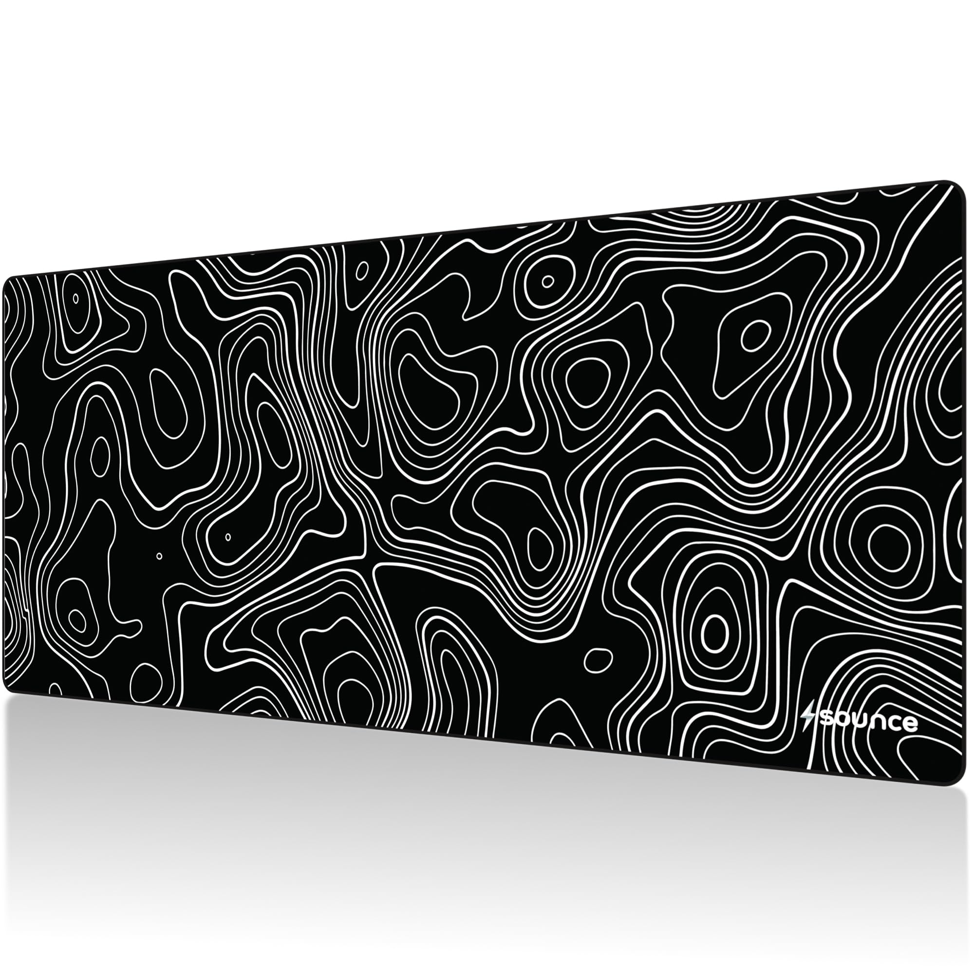 Sounce Extended Gaming Mouse Pad | Large Desk Pad with Stitched Edges & Non-Slip Rubber Base | for Computer, Laptop, Keyboard | Office & Home | 800 x 300 x 2 mm — Amazon image 13