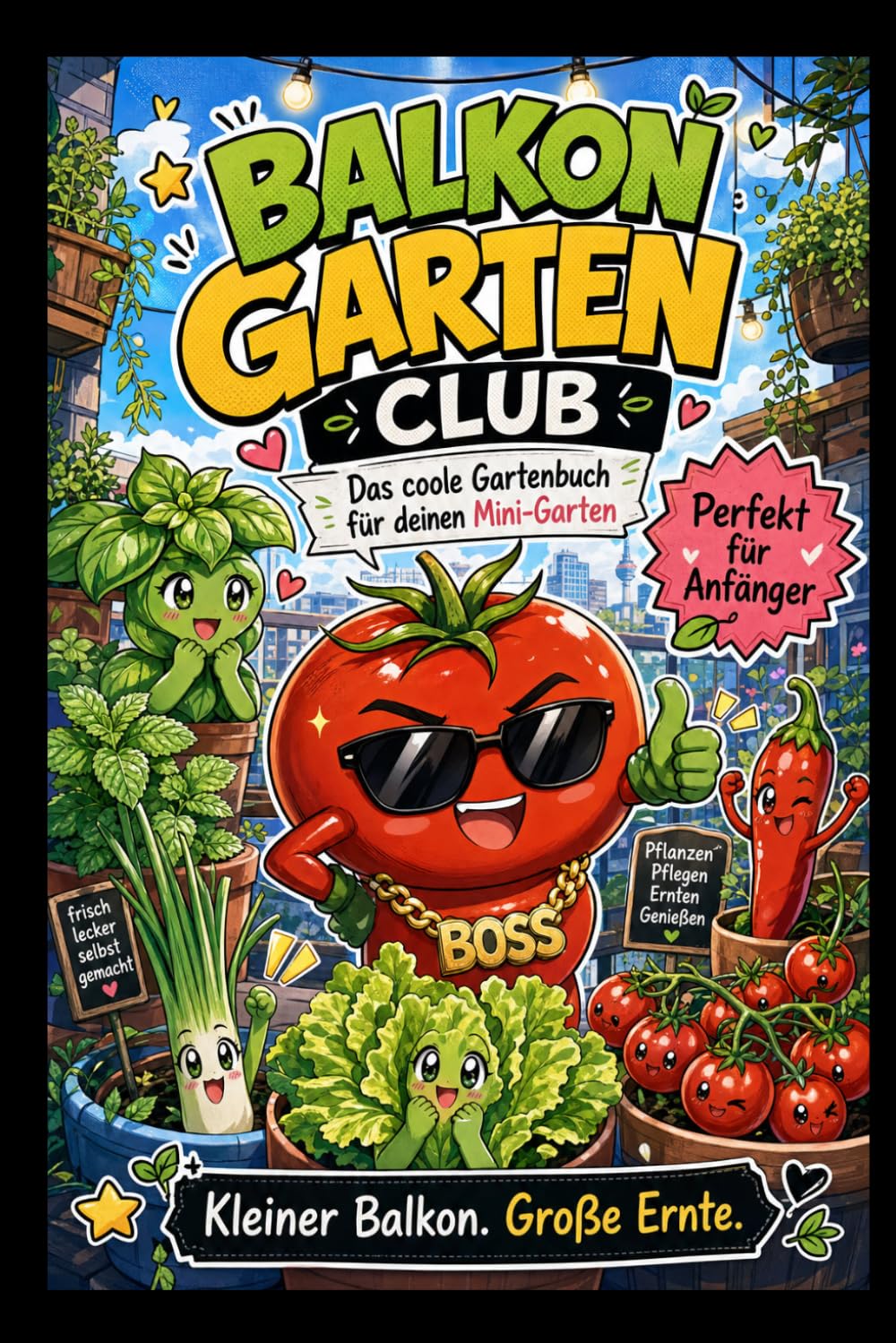 Mein kleiner Balkon Garten Urban Gardening für Anfänger: Der kleine Balkon-Selbstversorger