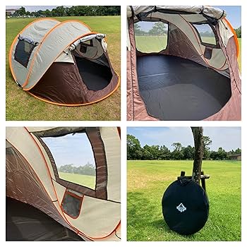 特大 ワンタッチテント ポップアップテント キャンプ 通気性 メッシュ 簡単設置 Amazon.co.jp: 特大 ワンタッチテント ポップアップテント