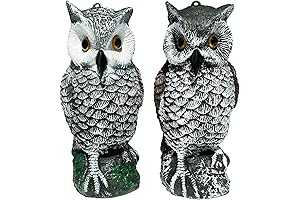 Hanging Fake Owl for Garden: A Sophisticated Owl Decoy for Pest Control