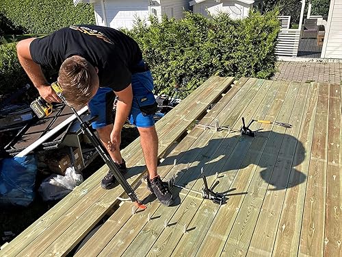 Miniatura 7 de Viking Arm - Herramienta de elevación manual para montaje de gabinetes, pisos y ventanas, guía de elevación de brazo resistente para marcos de acero