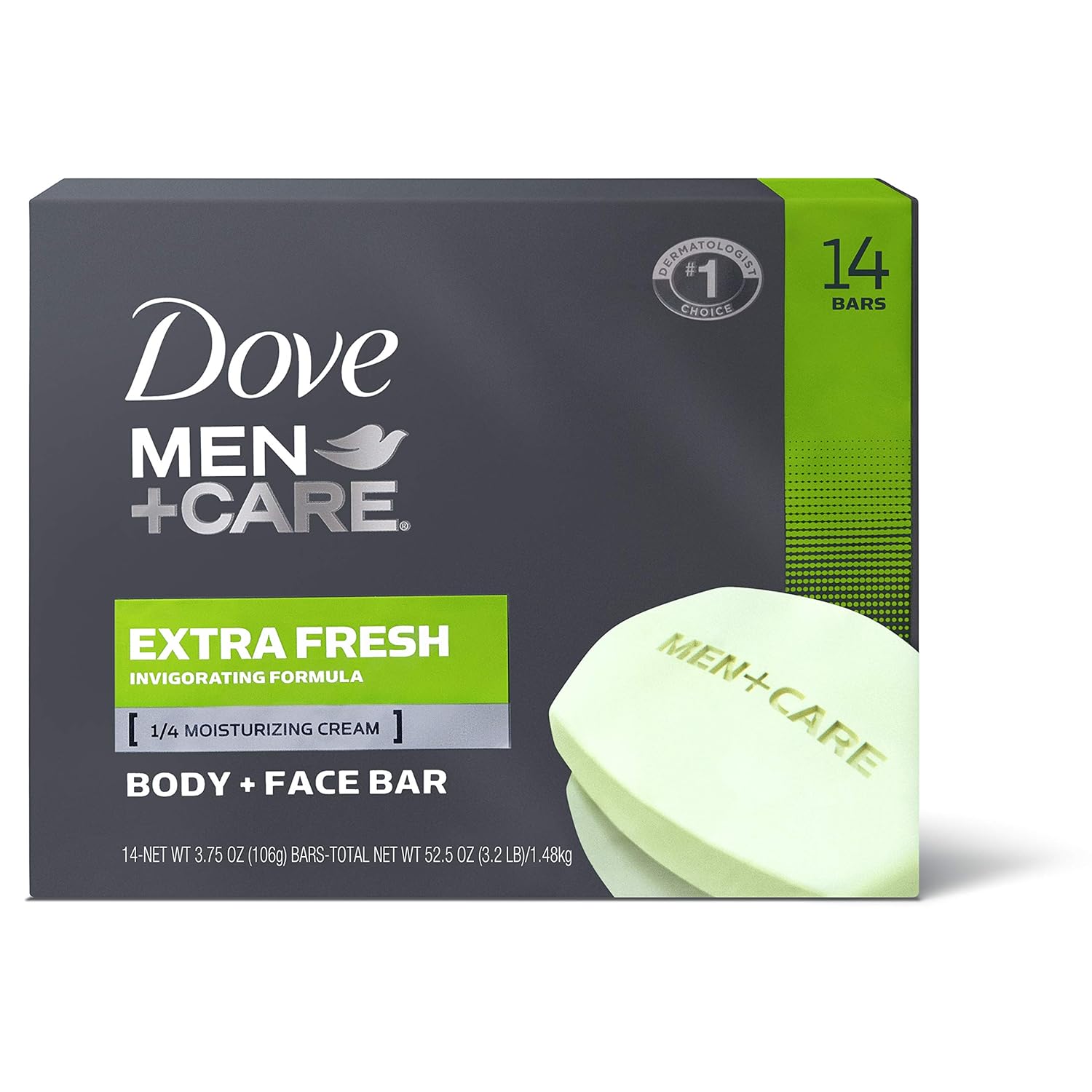  47 Off Dove Men Care 3 75oz 14 Count Body And Face Bar 8 06 Course 