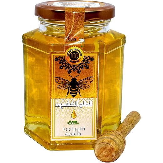 Kashmir Acacia Honey - Pure & Raw 500g Jar