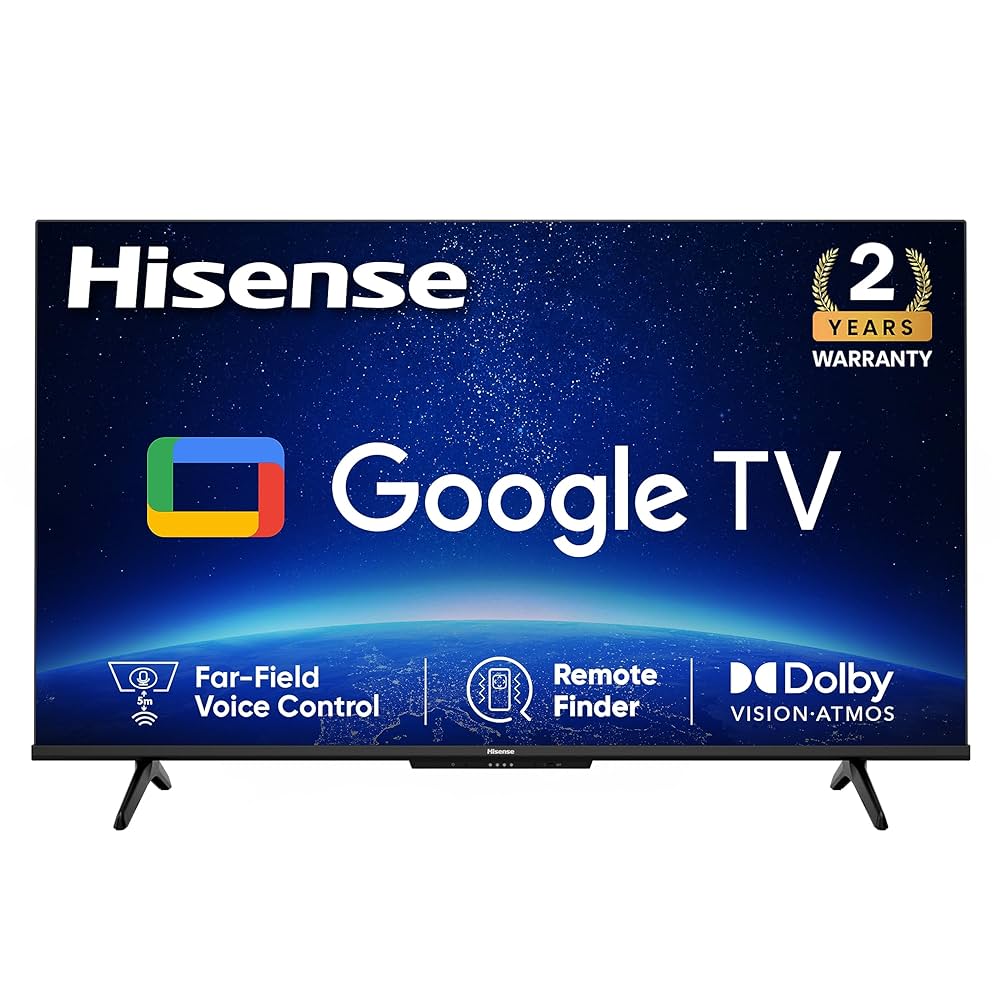Hisense 50A6H 50インチ 4K液晶テレビ Hisense 126 cm (50 inches) Bezelless Series 4K Ultra HD