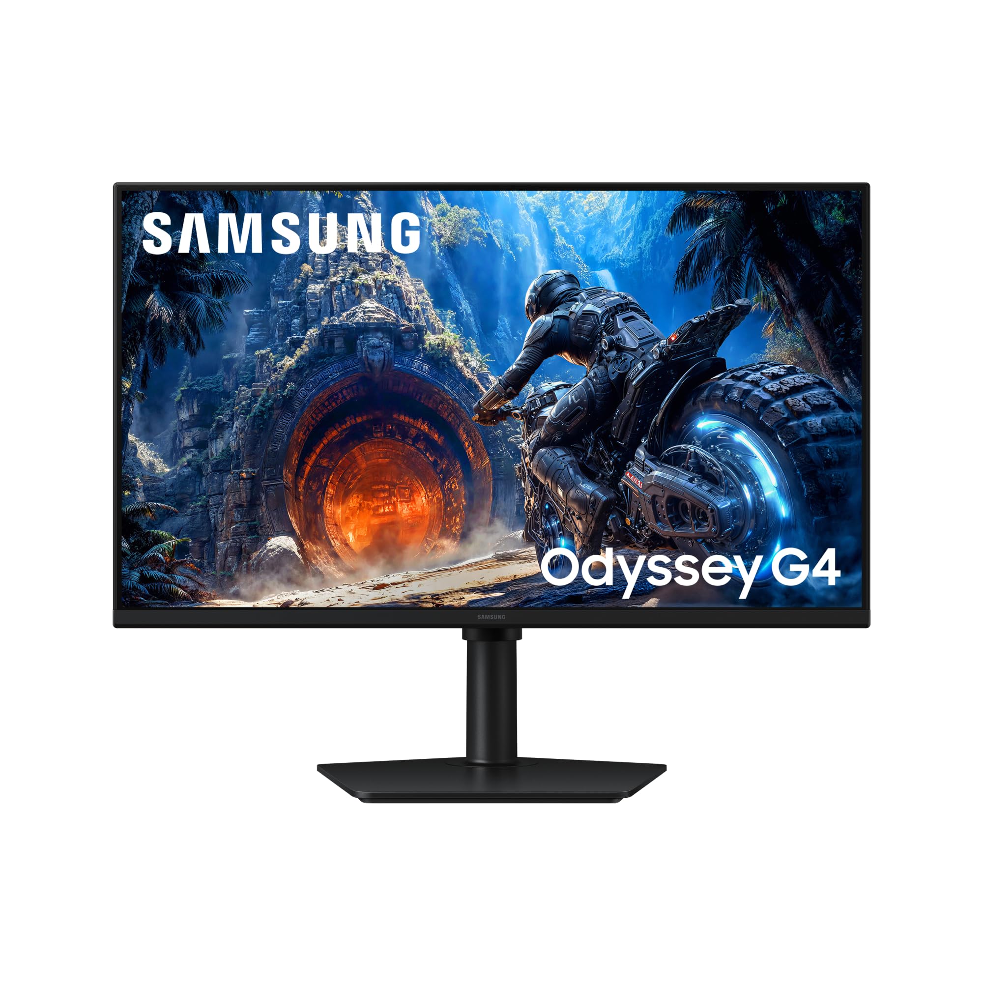 Samsung Écran Gaming Odyssey OLED G40H 27", Dalle Fast IPS, FHD 300Hz, 1ms, Luminosité Améliorée avec HDR10, Écran Plat, Pied Ajustable en Hauteur, Inclinable, Pivotable, HDMI 2.0, LS27HG402EUXEN