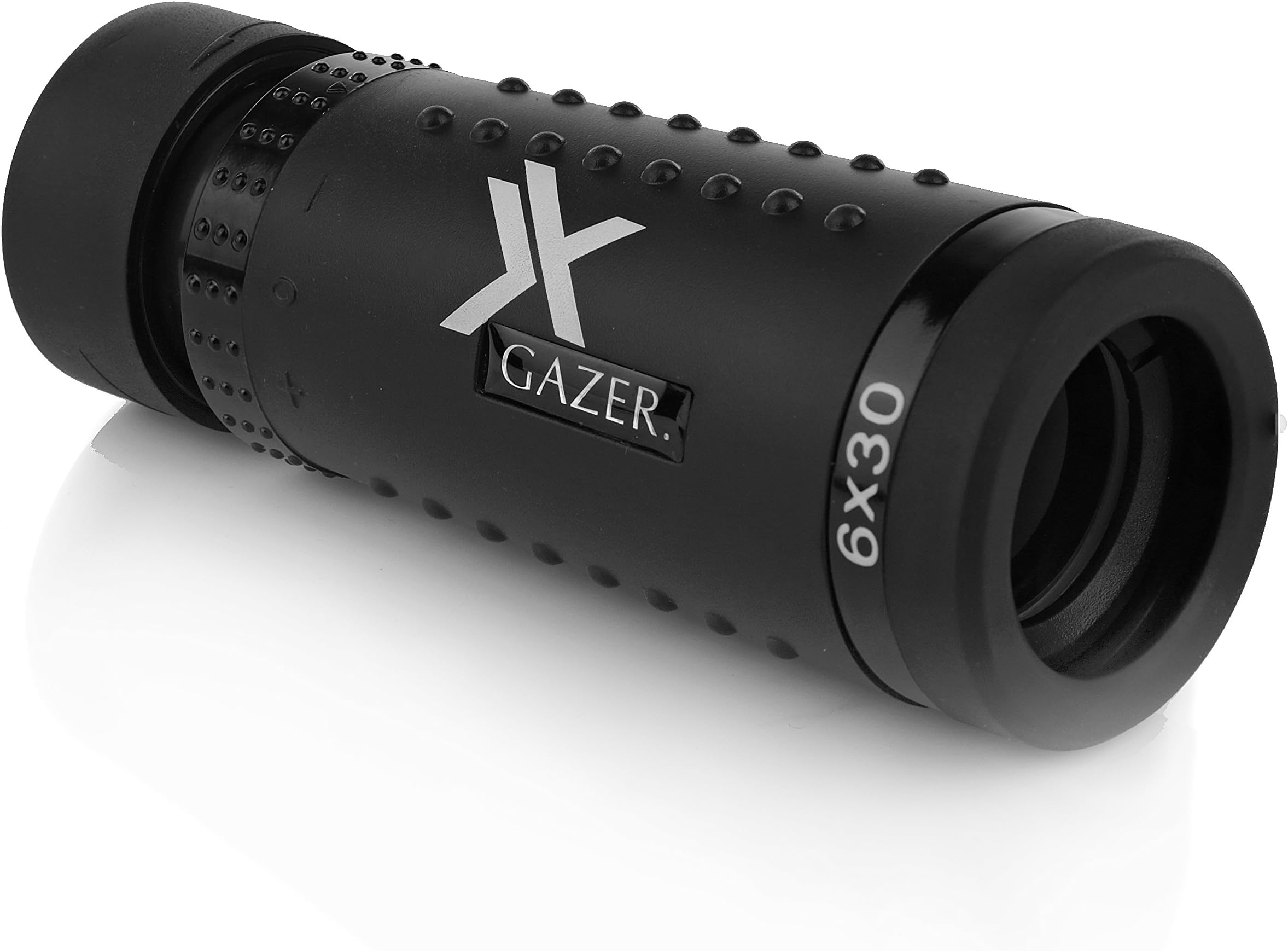 Xgazer Optics6x30 Bird Watching Grip Scope Monocular, Hunting and Surveillance, Handheld Telescope, Wide and Clear Views, Best Optical Glass, Cloth, Neck Strap & Case are Included