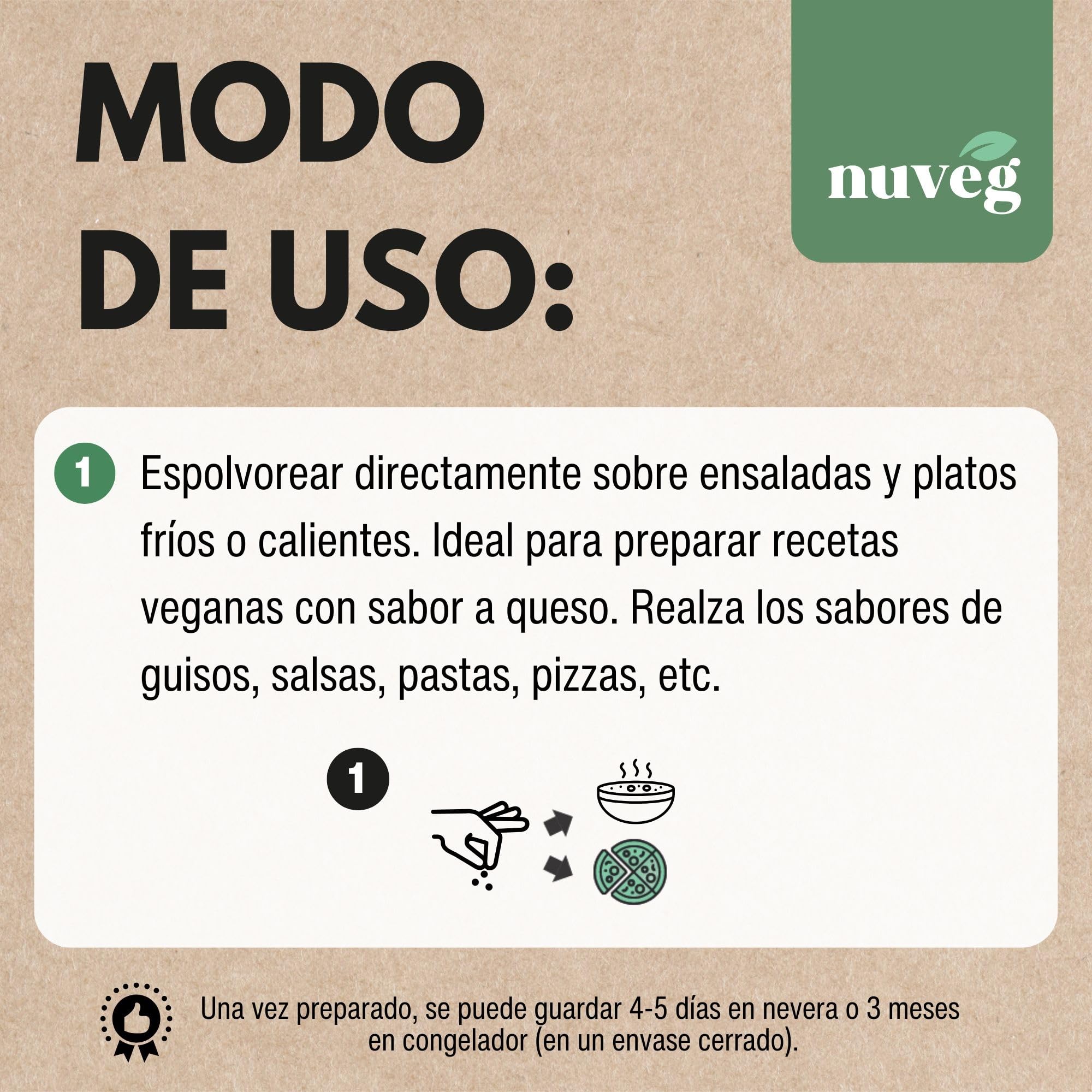 NUVEG Levadura Nutricional B12, Copos 250g Pack 2, Sin Gluten, Alto en Fibra y Proteínas 47%