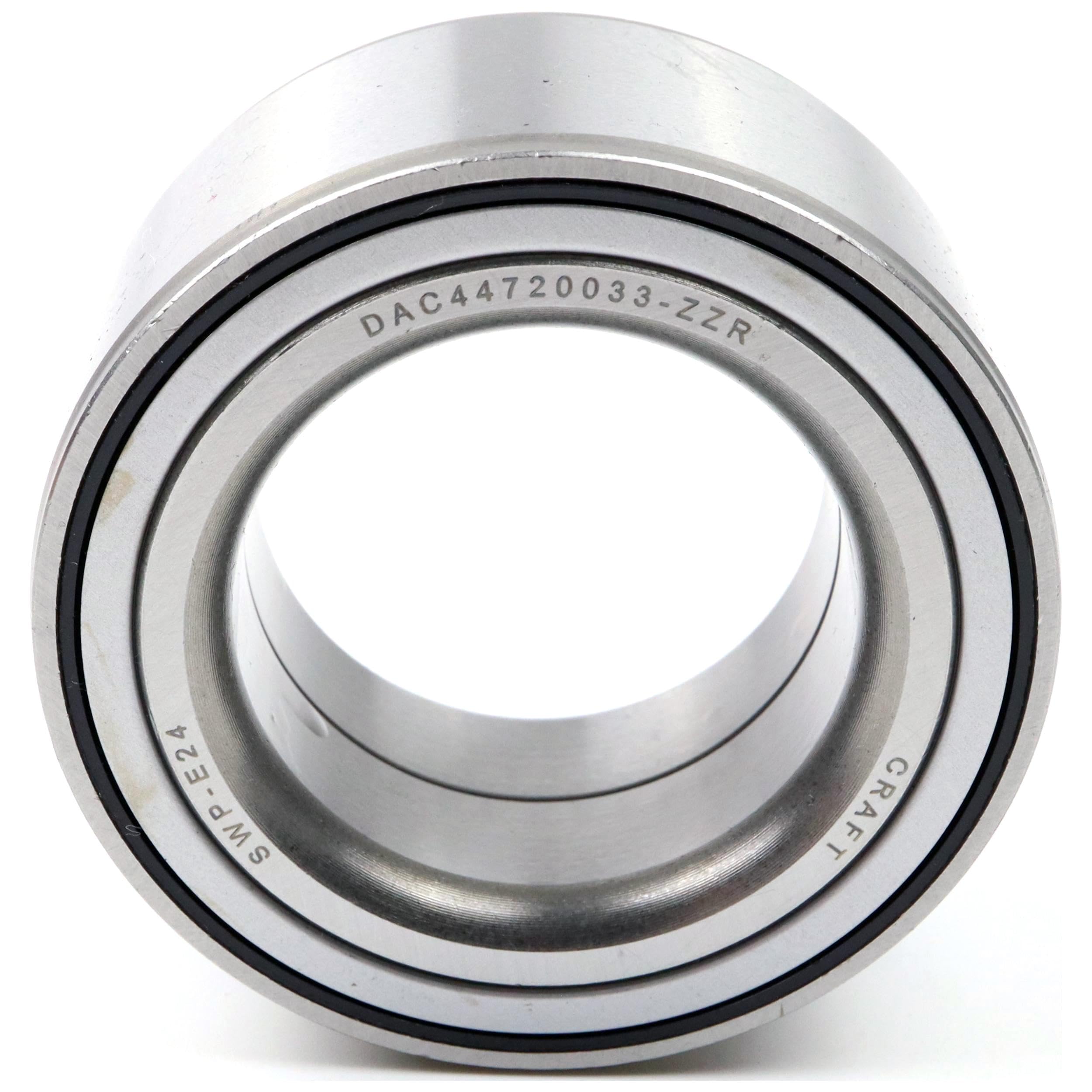 Rodamientos de bolas de contacto angular DAC44720033 ZZR 44x72x33mm, DIN 628, rodamientos de dos hileras para cargas radiales y axiales, ideal para aplicaciones industriales y
