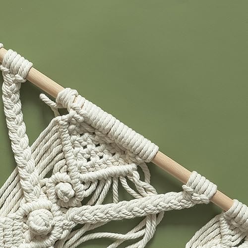 Miniatura 5 de Leisure Arts Kit de macramé para colgar en la pared, kits de macramé para adultos y principiantes, kit de manualidades para colgar en la pared, kit