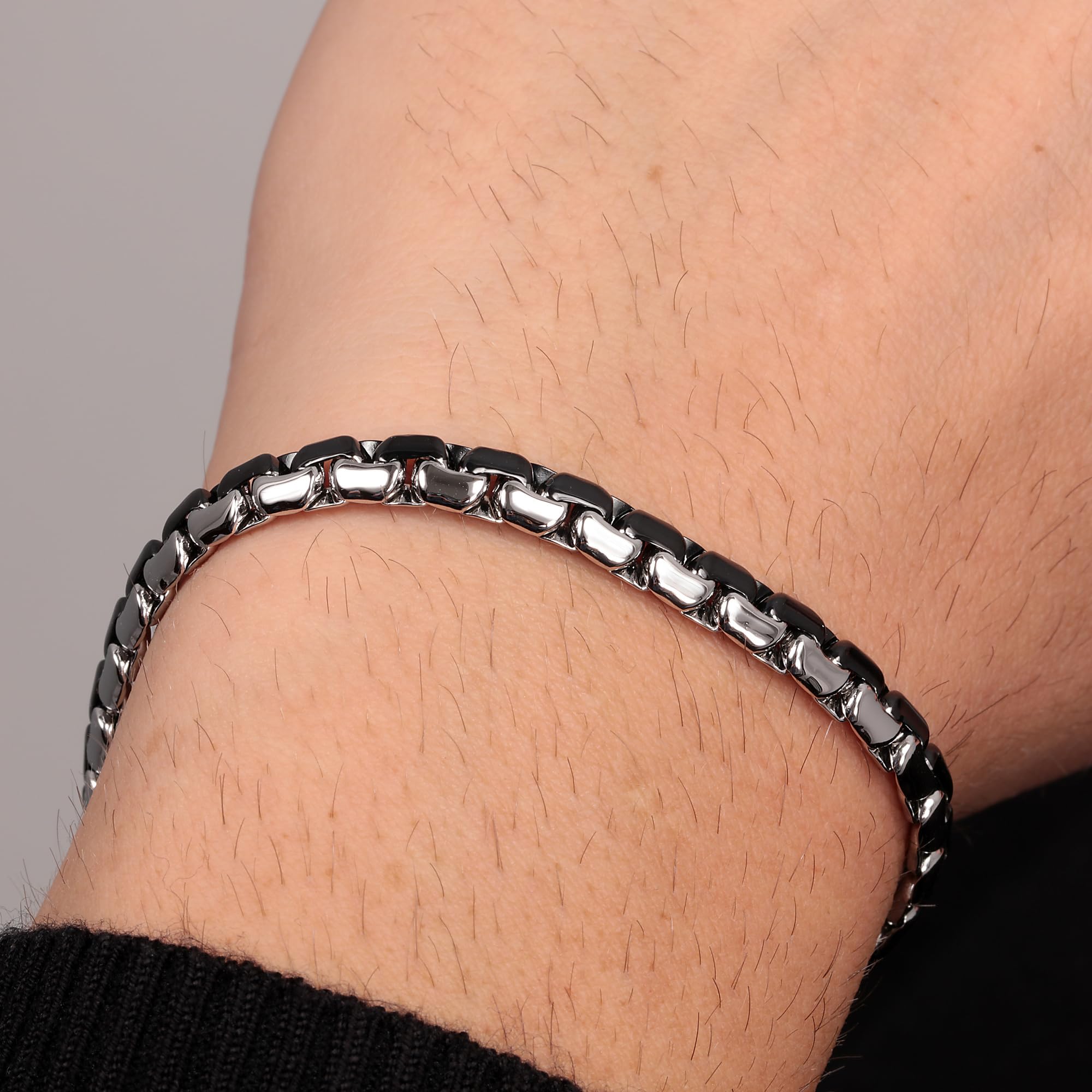 Morellato Motown Collection męska bransoletka ze stali nierdzewnej, różowe złoto, PVD, SALS54, 22 cm, stal stopowa