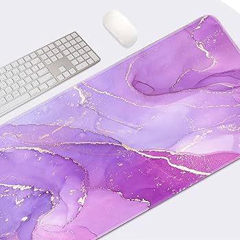 マウスパッド 大理石柄 パープル 紫 Amazon.co.jp：Britown Painting ゴールデンパープル大理石 大型