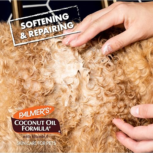 Miniatura 7 de Palmer's Champú y acondicionador para cachorros 2 en 1 de aceite de coco, solución calmante y sin lágrimas, champú y acondicionador para cachorros