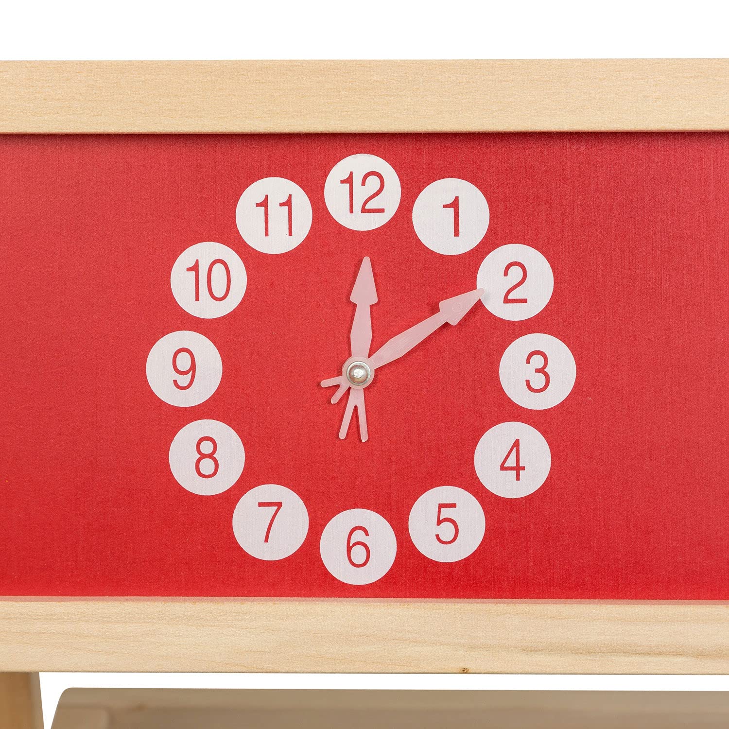 Idena 20106 - Magnet-Standtafel mit Ablage, 2 seitig mit Kreidetafel und Whiteboard, ca. 76 x 38 x 118 cm groß, zum Malen, Schreiben und Rechnen