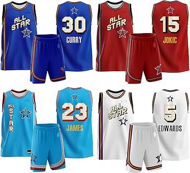 新品　NBA レブロン　ジェームズ　オールスター　ユニフォーム　2枚セット NBA レブロン・ジェームズ ユニフォーム NBAオールスター2023