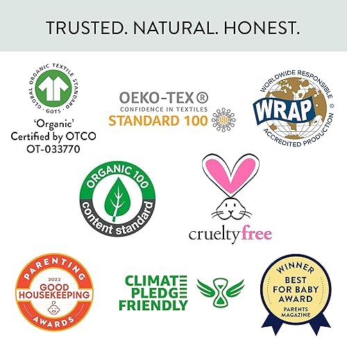 Miniatura 6 de HonestBaby Paquete múltiple de paños para eructos de algodón orgánico multicapa, paquete de 4 unidades, diseño de cuadros de búfalo pintado con piel