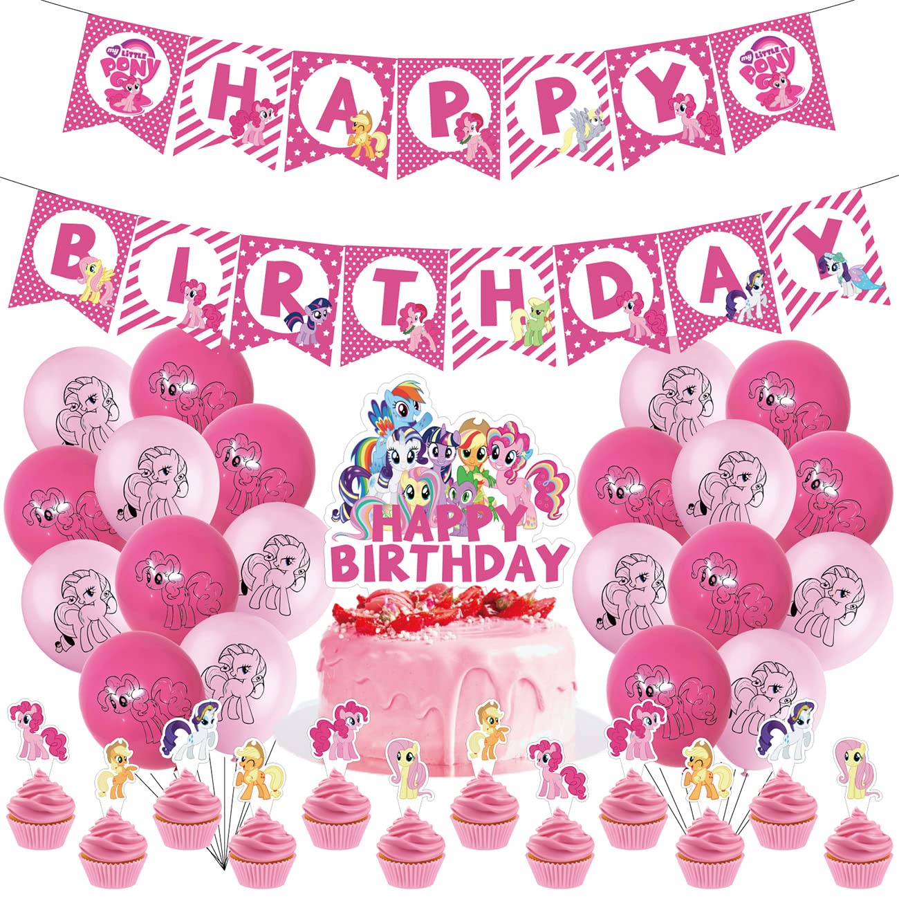 Buy My Little Pony Birthday Party Supplies,My Little Pony Balloons