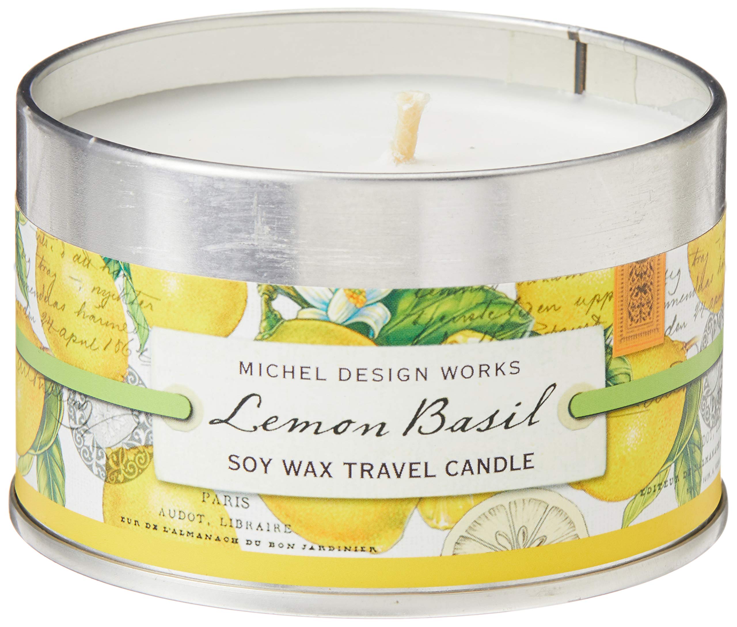 Michel Design WorksLemon Basil Travel Candle