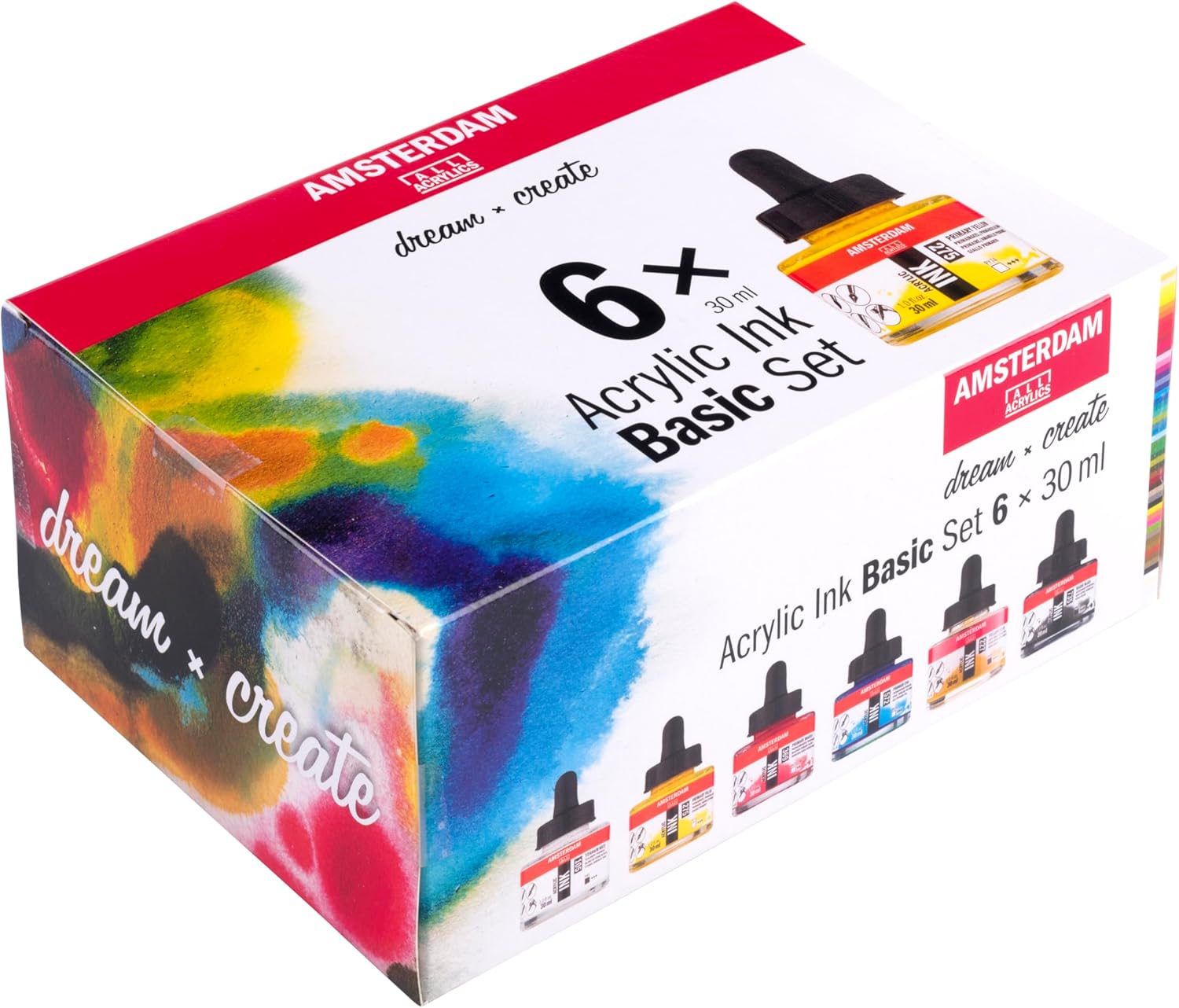 Amsterdam Acrylic Ink Basic Set | 6 x 30 ml (17209101)