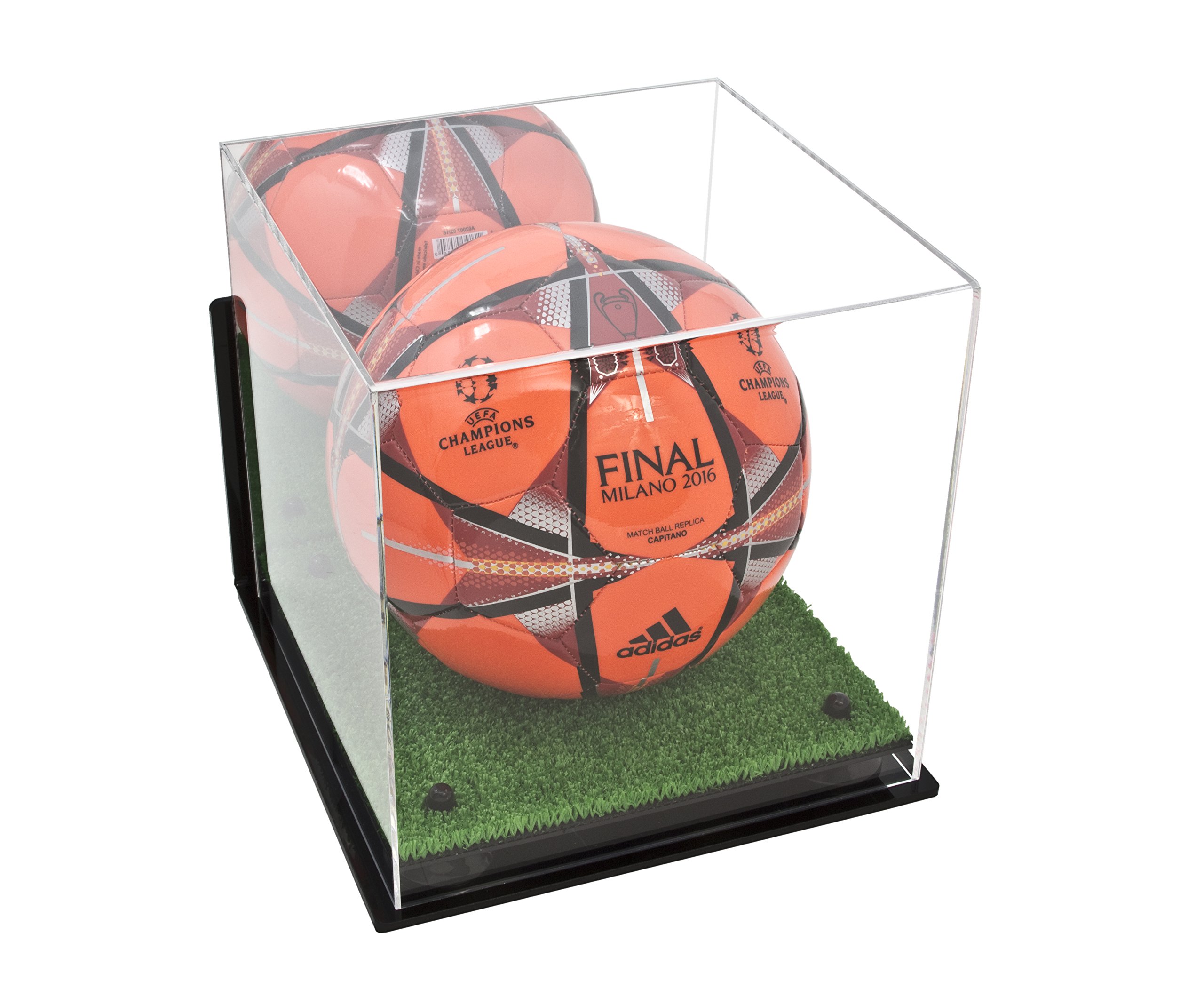 Buy Better Display Cases Acrylic Soccer Ball Display Case with Risers Online at desertcartINDIA