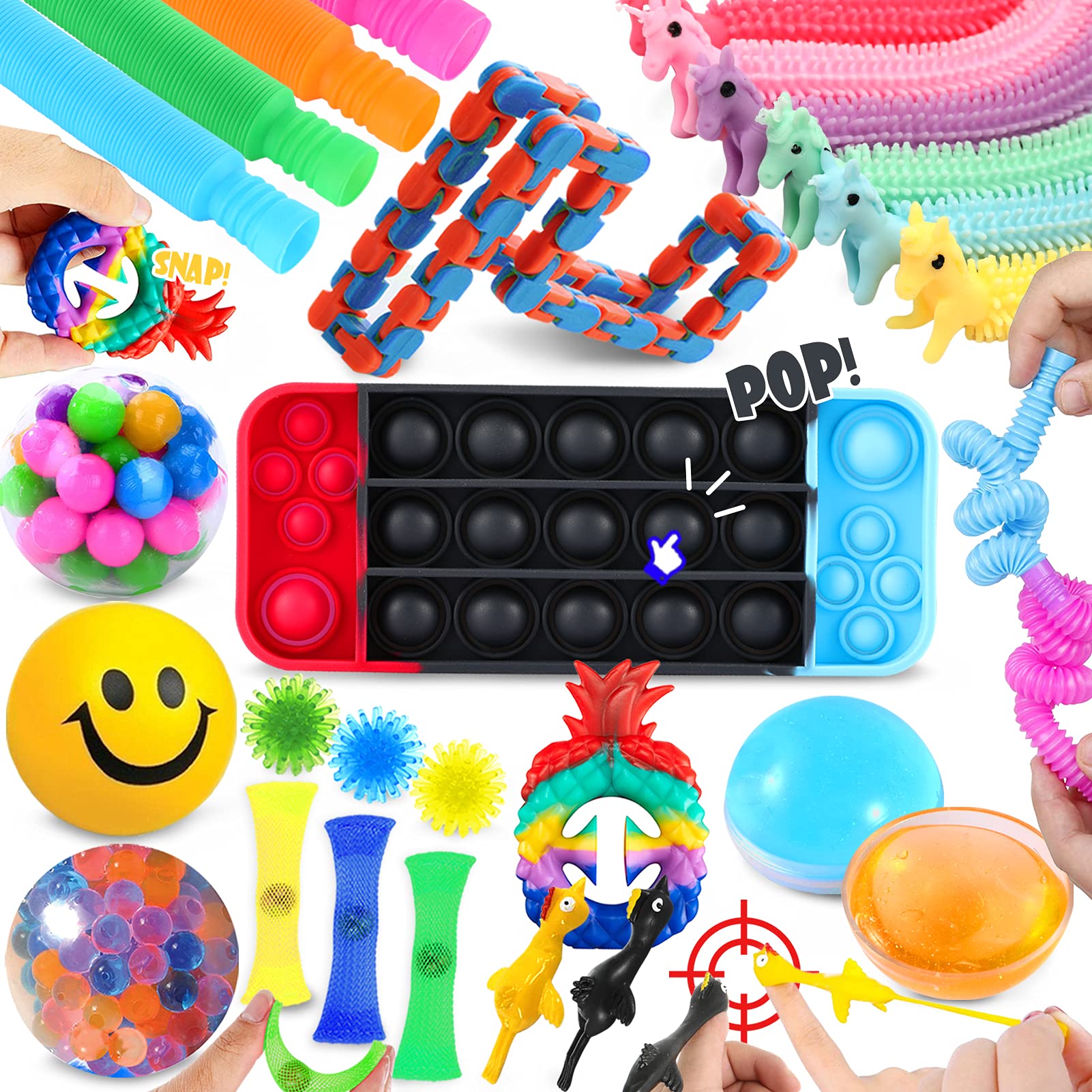 ZaxiDeel 2022 Mystery Fidget Box, Party Bag Fillers or Gift Ideas