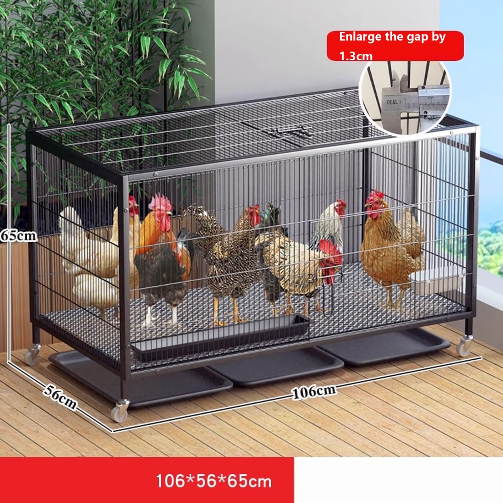 鶏や小動物用飼育ケージ 6㎡ Amazon | 頑丈な鶏用ケージ 大型 鶏かご 屋外 鶏小屋飼育ケージ 家庭用