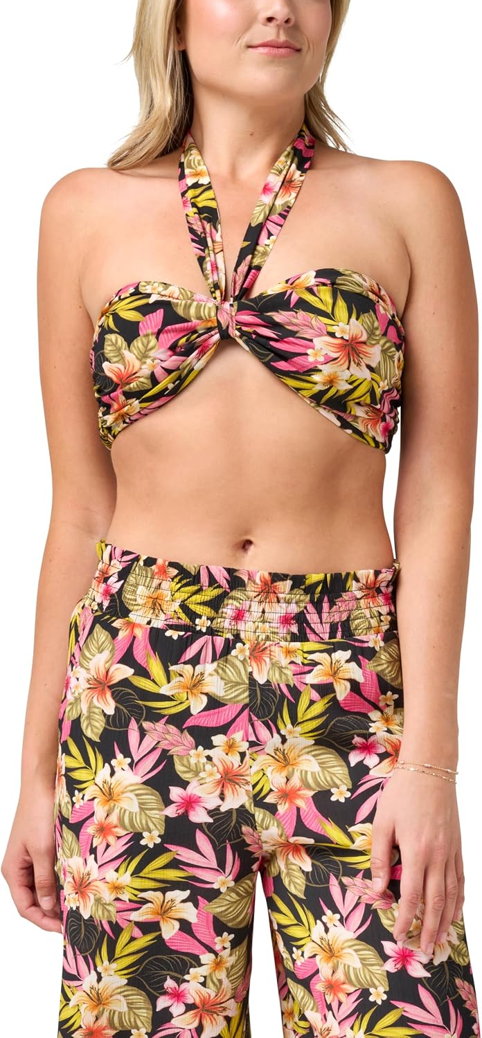 Quiksilver Women's Women's Sunkissed Maui Vacation Print Bandeau
