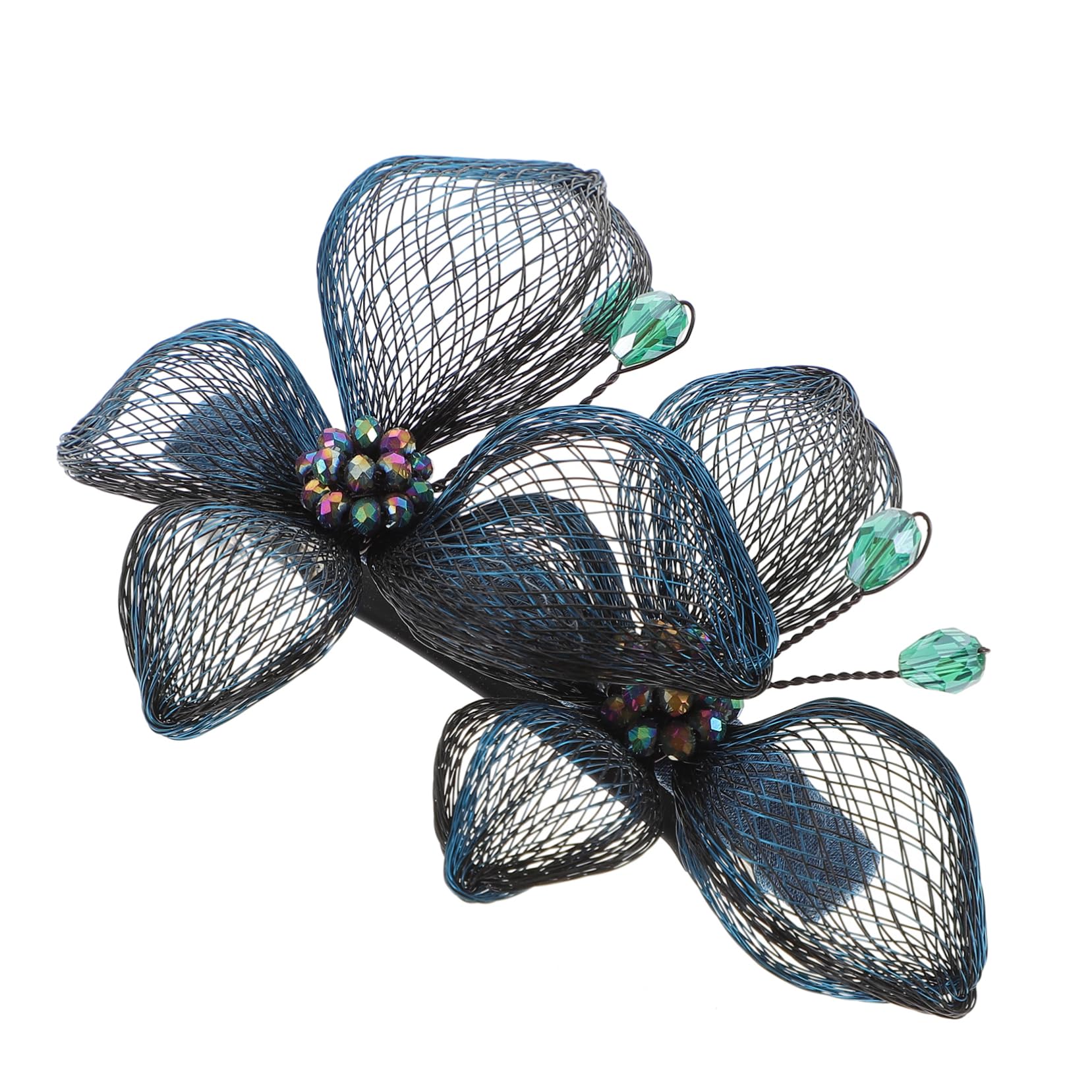 VICASKY Elegant Butterfly Hair Barrette Clips for Women Premium Wire Zircon Hair Accessories for Weddings Parties and Daily Use Charming Spring Hair Pins