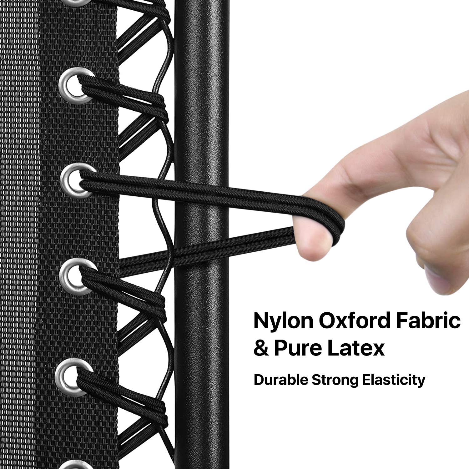 Kit Corde Ricambio Per Sedia Zero Gravity Flexzion 4 Pezzi Marroni | Lacci Nylon Universali Per Riparazione Sedia Da Giardino