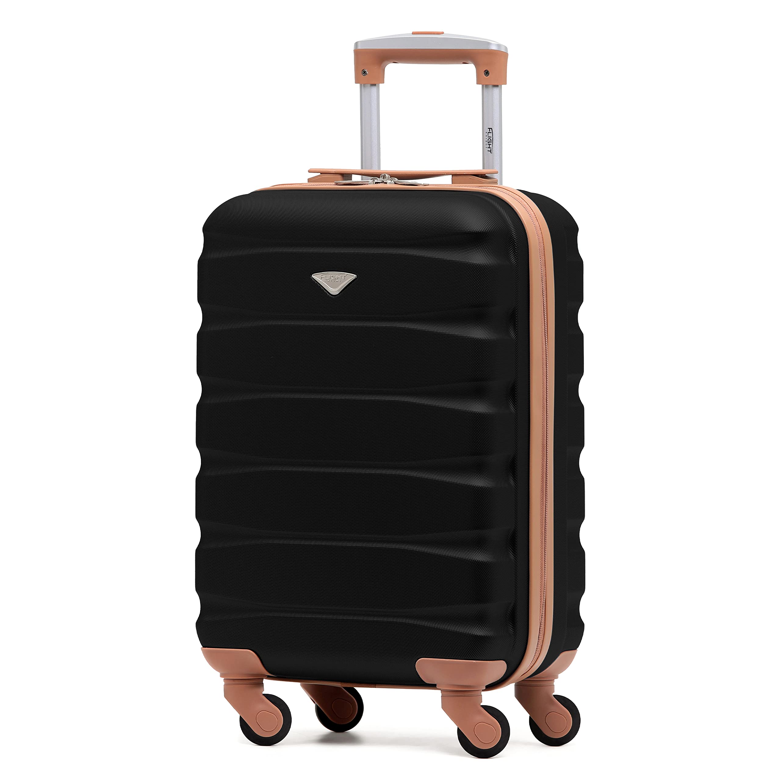 Flight Knight Lightweight 4 Wheel ABS Hard Case Medium Suitcase Approved for Over 100 Airlines Including easyJet, British Airways, Ryanair, Jet2, Emirates & Many More - Check-in Medium Size 25" — view 94