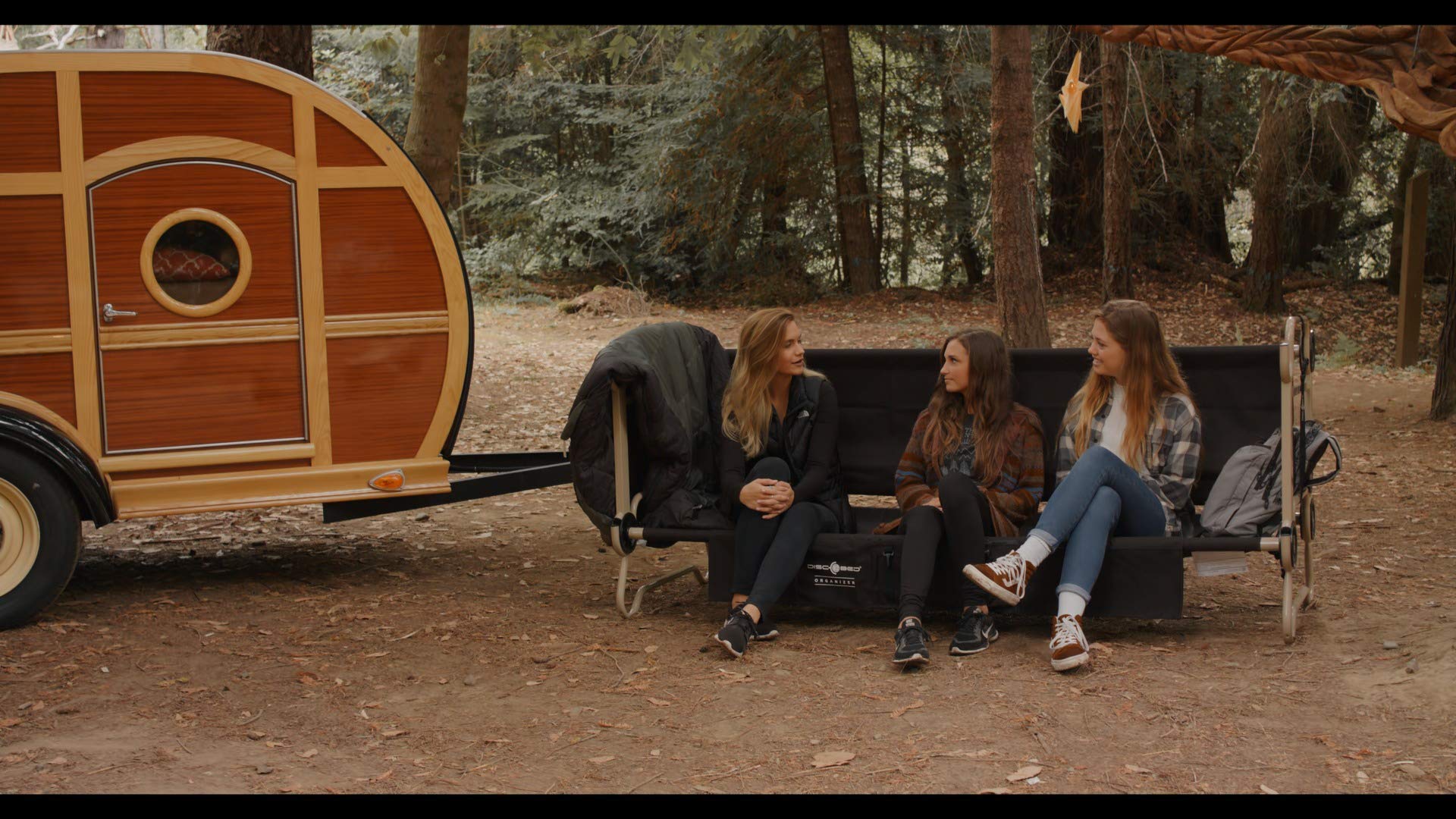 Disc-O-Bed XL mit Seitentaschen schwarz